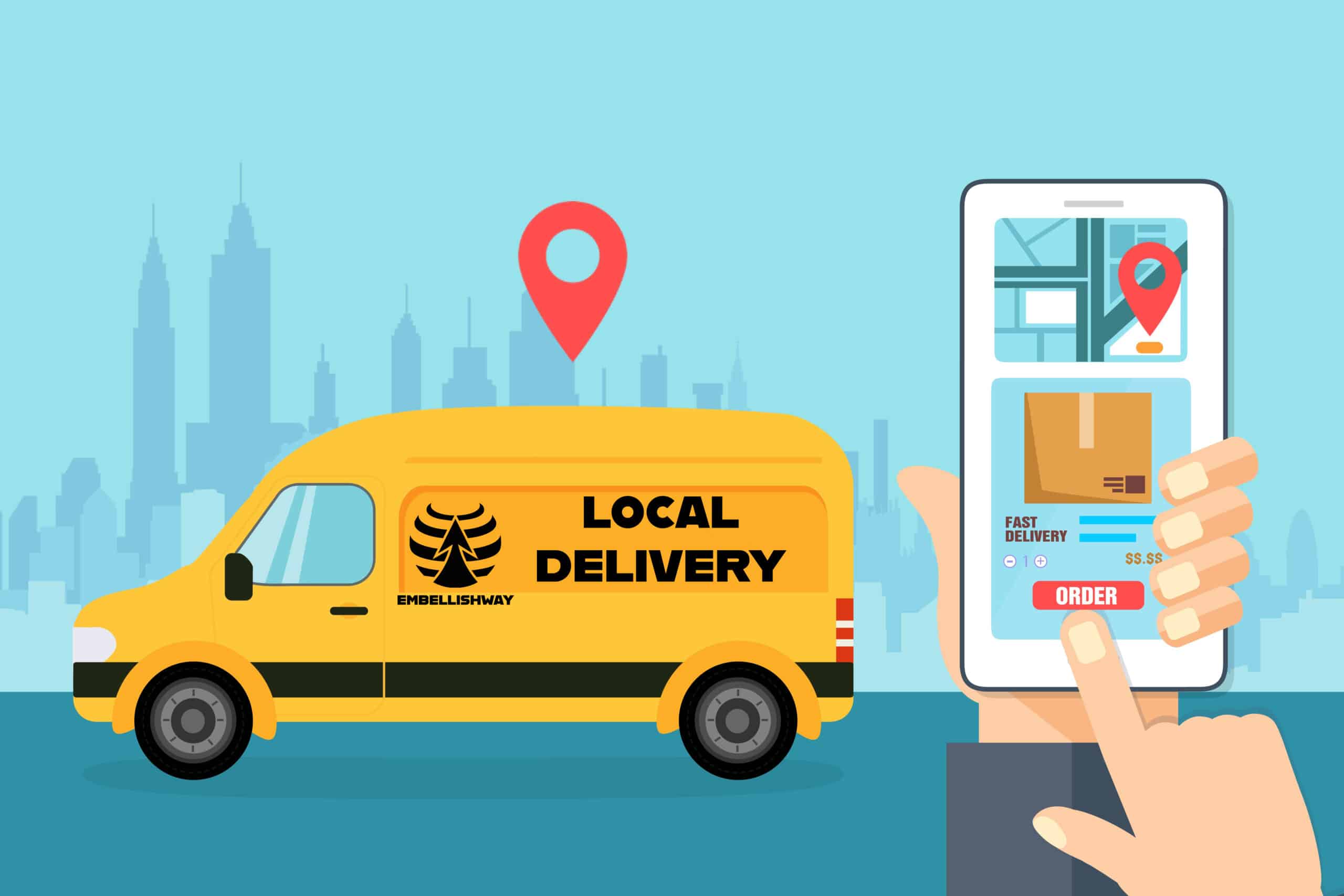 Local Delivery (for orders under $200)