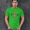 Men's Holiday T-Shirt with Unique Christmas Design, grinch design