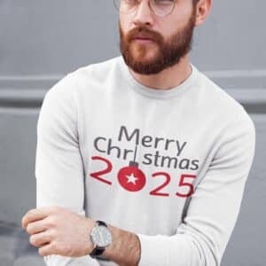 Men's Holiday Sweatshirt with Custom Embroidery