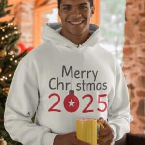 Men's Festive Christmas Hoodie - Unique Holiday Print for Winter Warmth