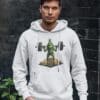 Exclusive Bitcoin Christmas Hoodie for Men - Unique Holiday Crypto Grinch Style