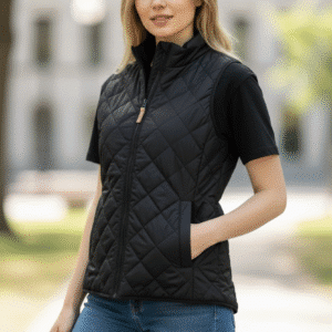 Weatherproof W207359 Women's Vintage Diamond Quilted Vest with Custom Embroidery