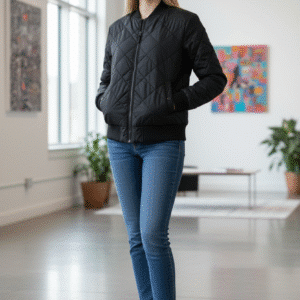 Weatherproof W21752 Women's HeatLast Quilted Packable Bomber with Custom Embroidery