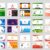 Grid of colorful graphic design samples showcasing various styles and concepts relevant to custom logo and design optimization services.