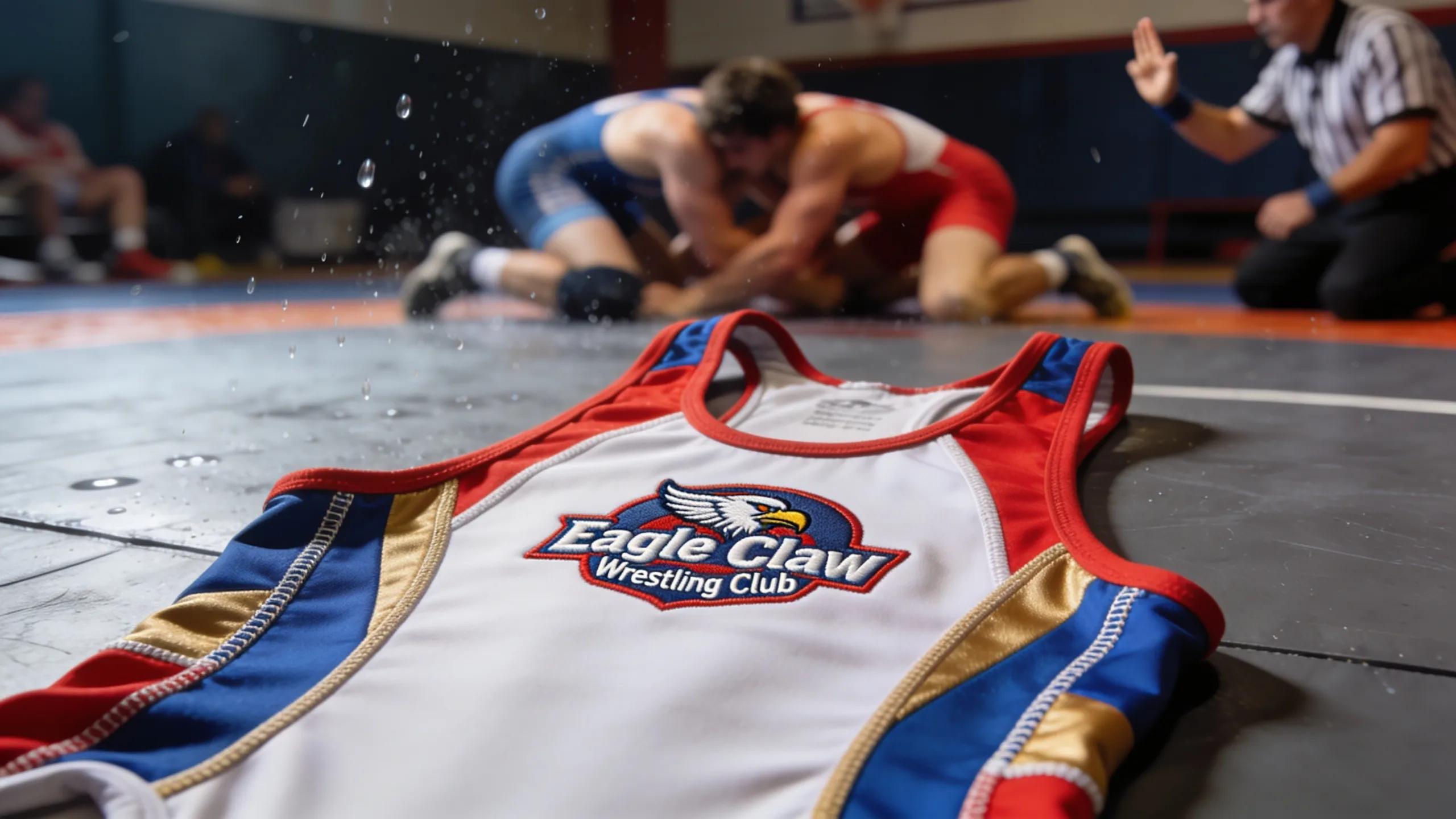 High-quality wrestling singlet showcasing unique features and design elements