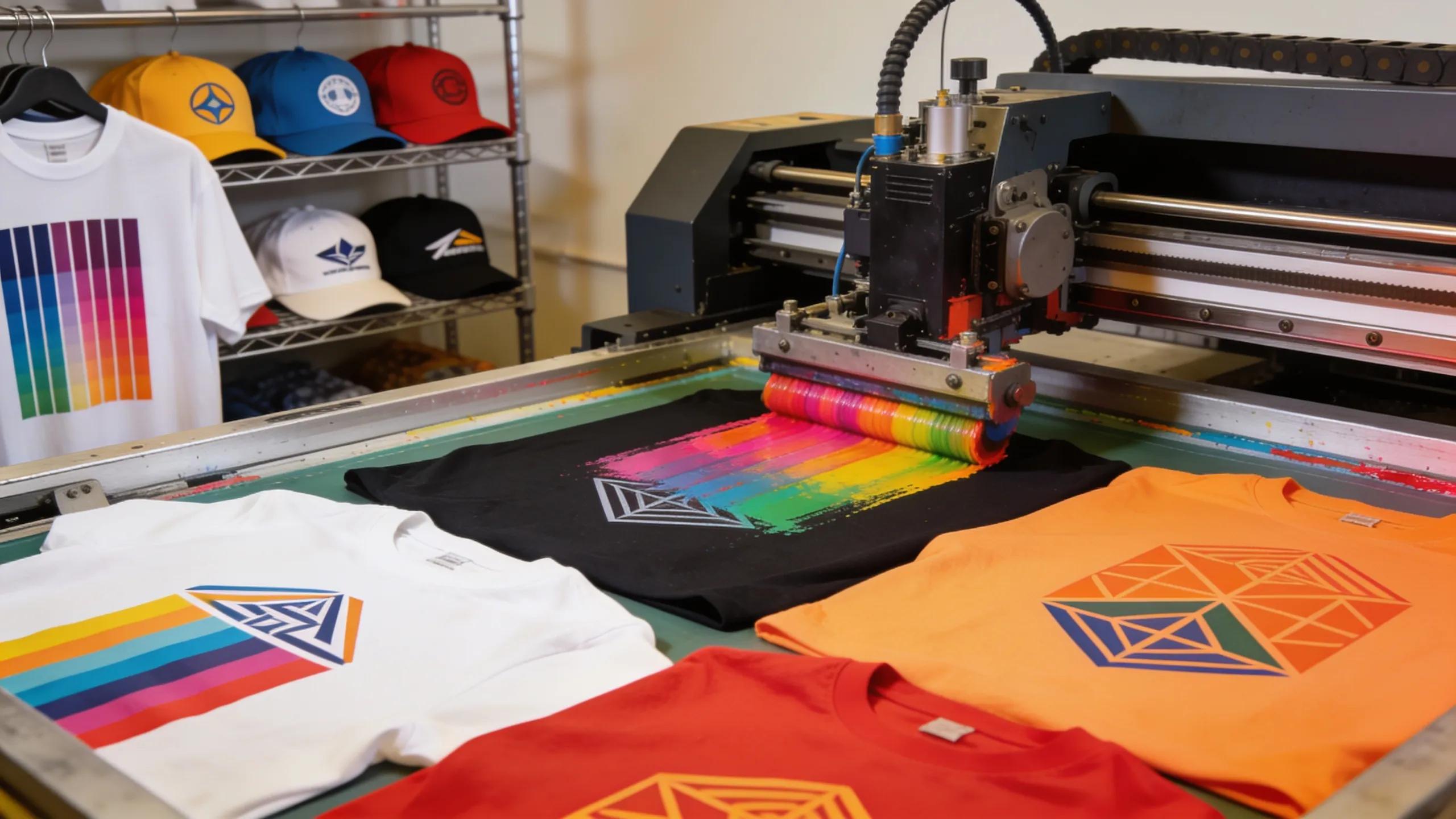 Close-up of printing techniques for fleet driver uniforms highlighting creativity and quality