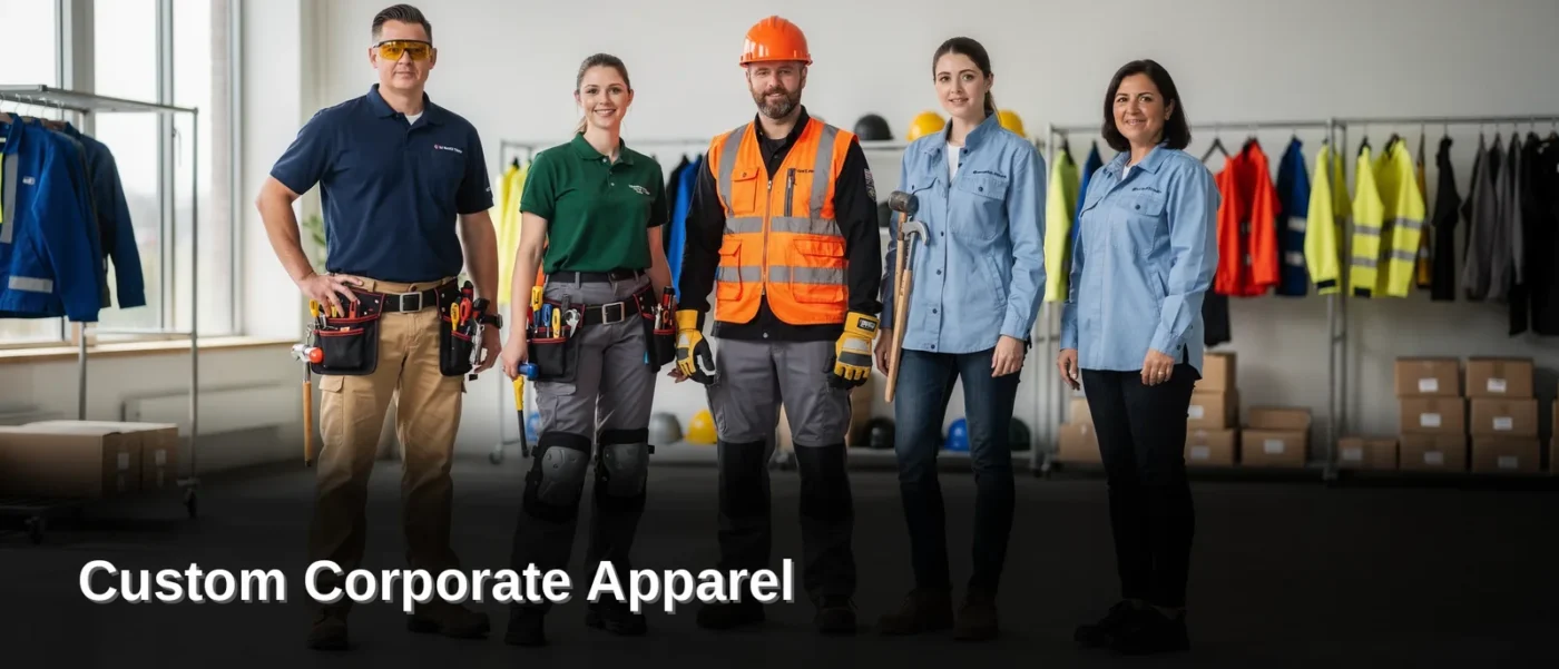 Trade uniform outfitting covers the full range of branded garments a crew wears